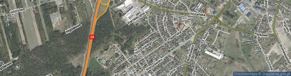 Zdjęcie satelitarne Mikołajczyka Stanisława ul.